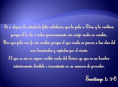 SANTIAGO 1:5-8